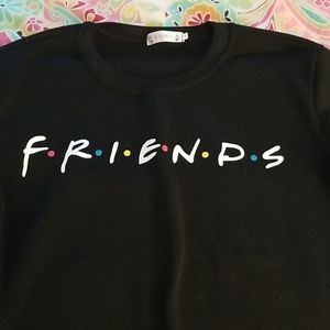 Friends cropped sweatshirt